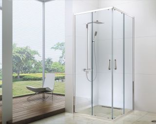 Душевой уголок Berges Solo S 90x90см хром 061107